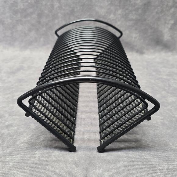 Black Metal CD Holder Shelf Organizer Rack Stand Tower for Compact Disc CDs - Picture 5 of 9